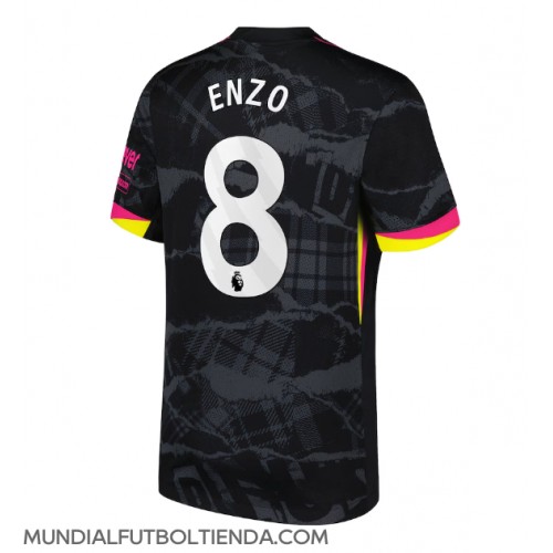 Camiseta Chelsea Enzo Fernandez #8 Tercera Equipación Replica 2024-25 mangas cortas